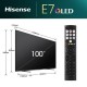 Hisense Smart Τηλεόραση 100" 4K UHD QLED 100E7NQ PRO HDR (2024) Hisense Smart Τηλεόραση 100" 4K UHD QLED 100E7NQ PRO HDR (2024)